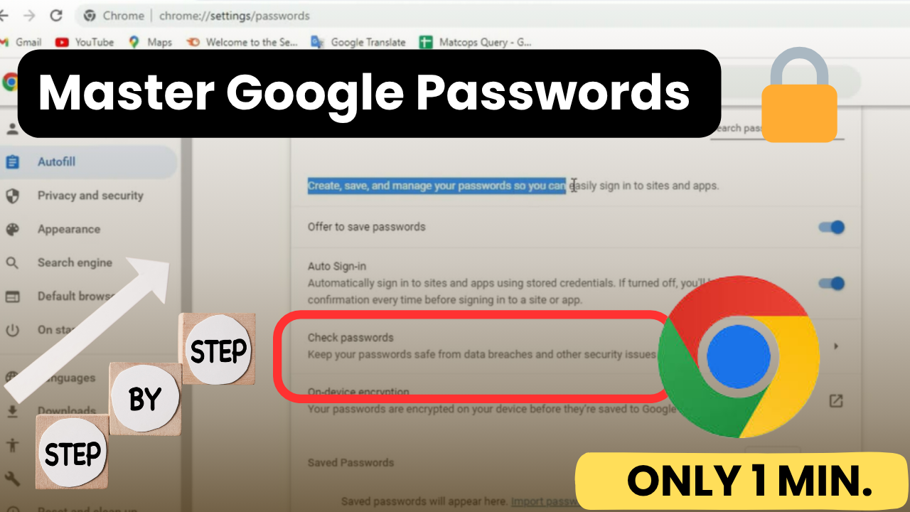 Manage All Your Passwords in Google Like a Pro Google Password Manager Guide