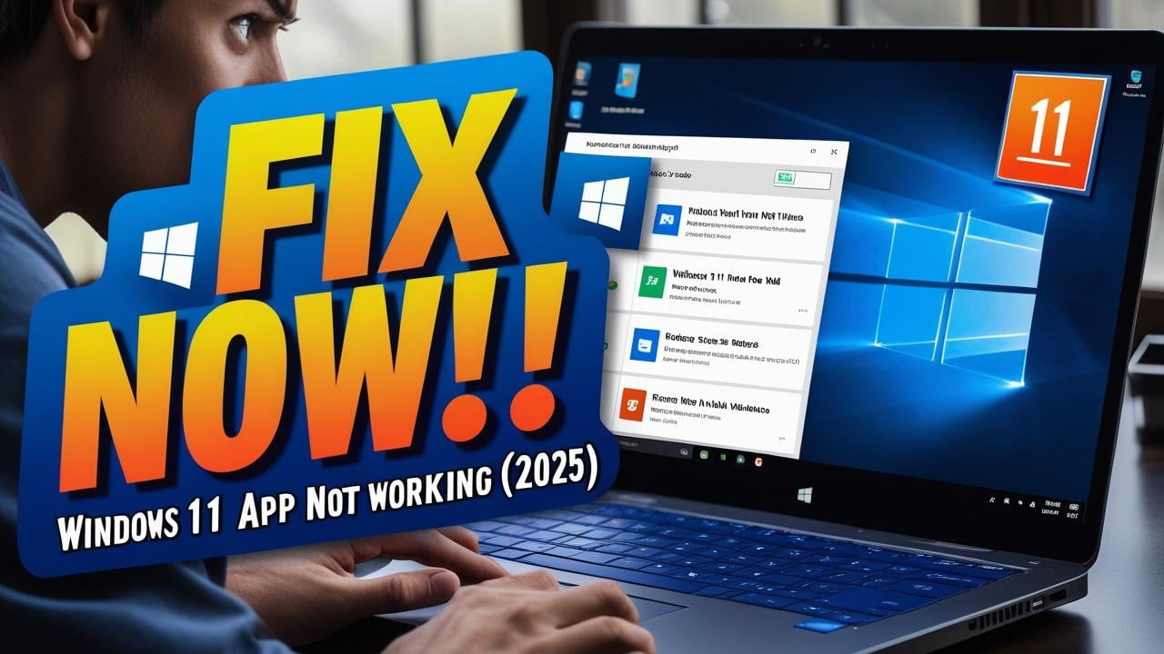 Windows 11 App Not Working Here's the Fix! (2025)