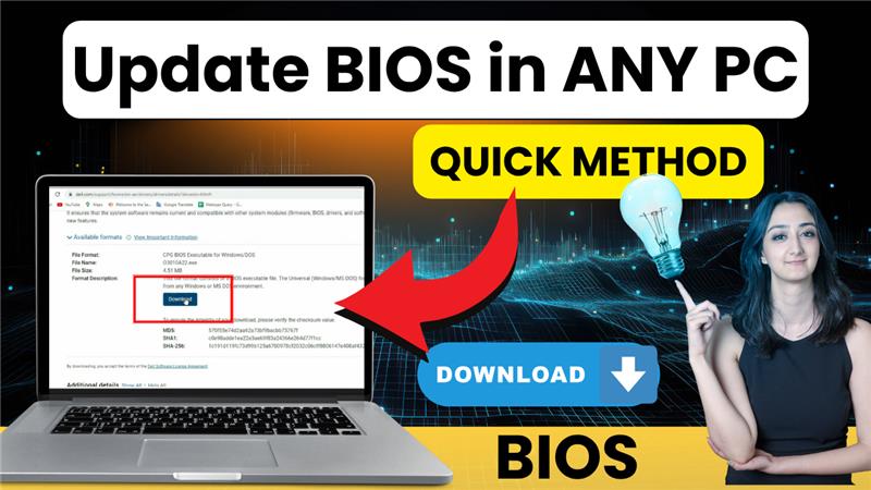 How to Safely Update BIOS on Any PC Step-by-Step Guide (2025)