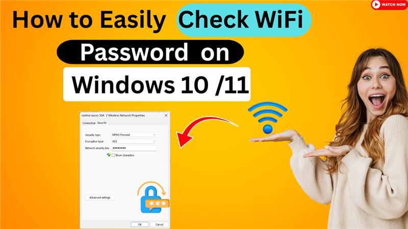 How to View Saved WiFi Password in Windows 10 [2025 Guide]