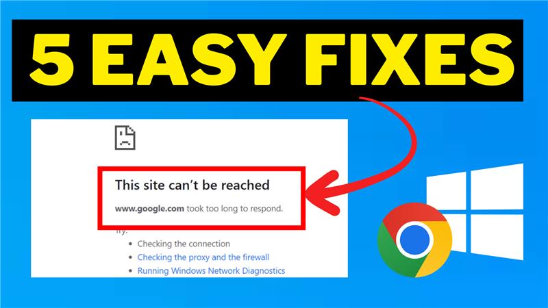 This Site Can’t Be Reached 5 Easy Fixes You Must Try!