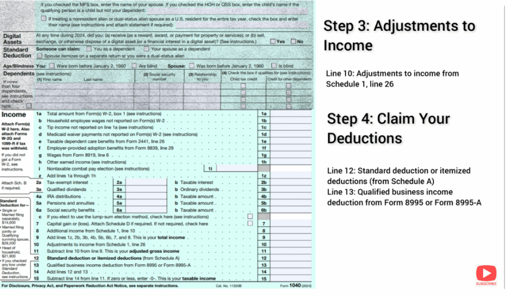 Adjustments to Income