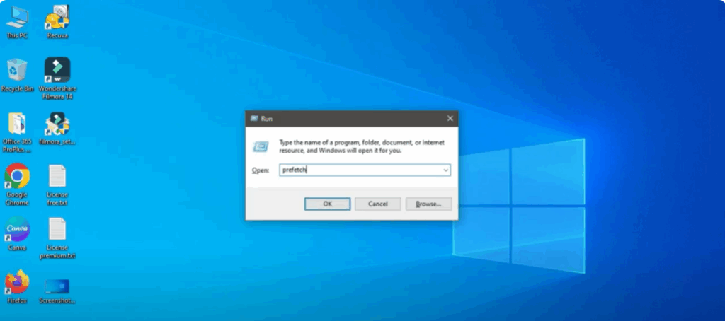 Clear Prefetch Files