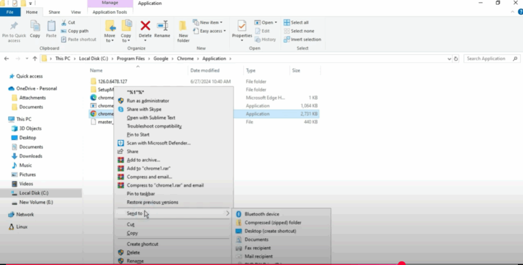 Create a Desktop Shortcut