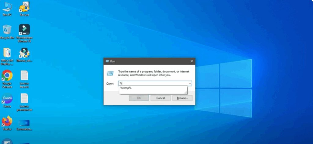 Delete System Temp Files