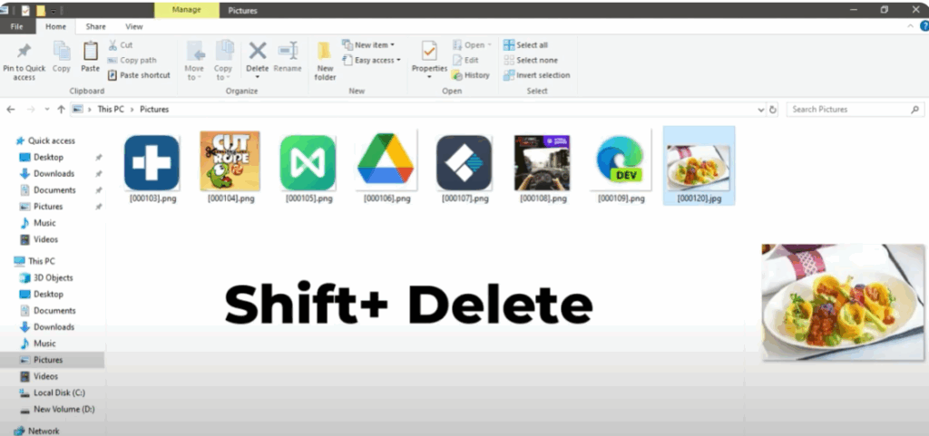 Demonstrating File Deletion