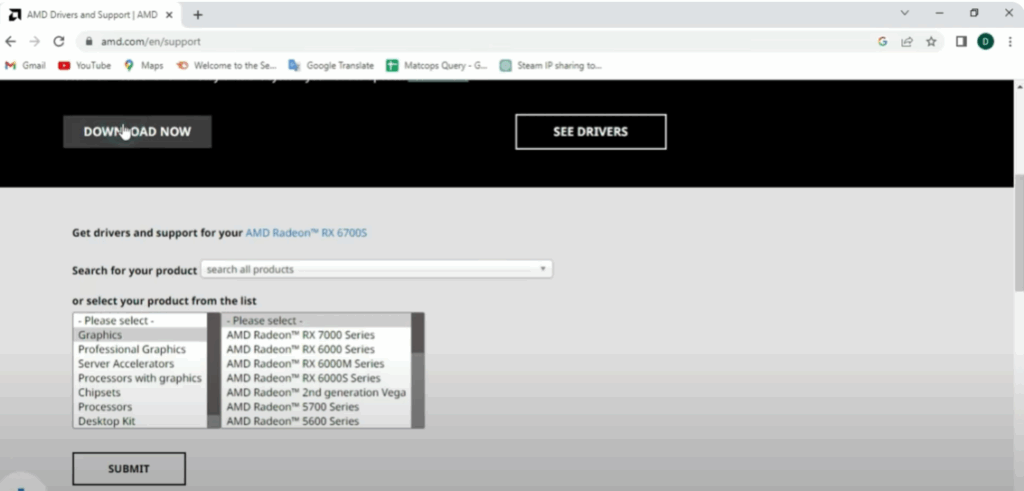 Download the AMD Auto-Detect Tool