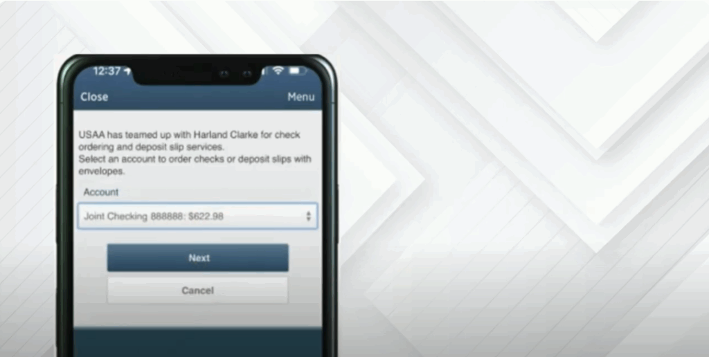 Find the Order Checks Option
