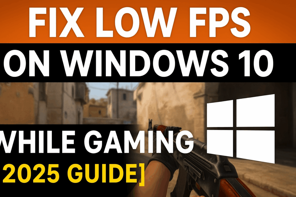 Fix Low FPS on Windows 10 While Gaming
