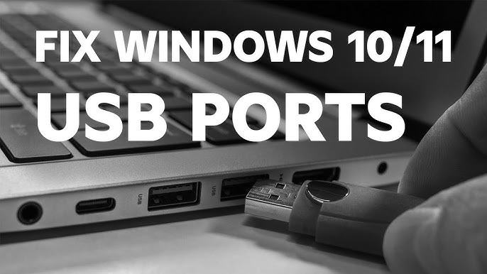 Fix USB Ports Not Working in Windows