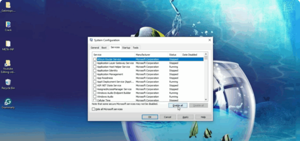 Fix Wi-Fi by System Configuration