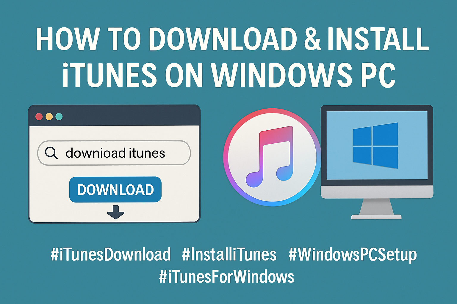 How to Download & Install iTunes on Windows PC