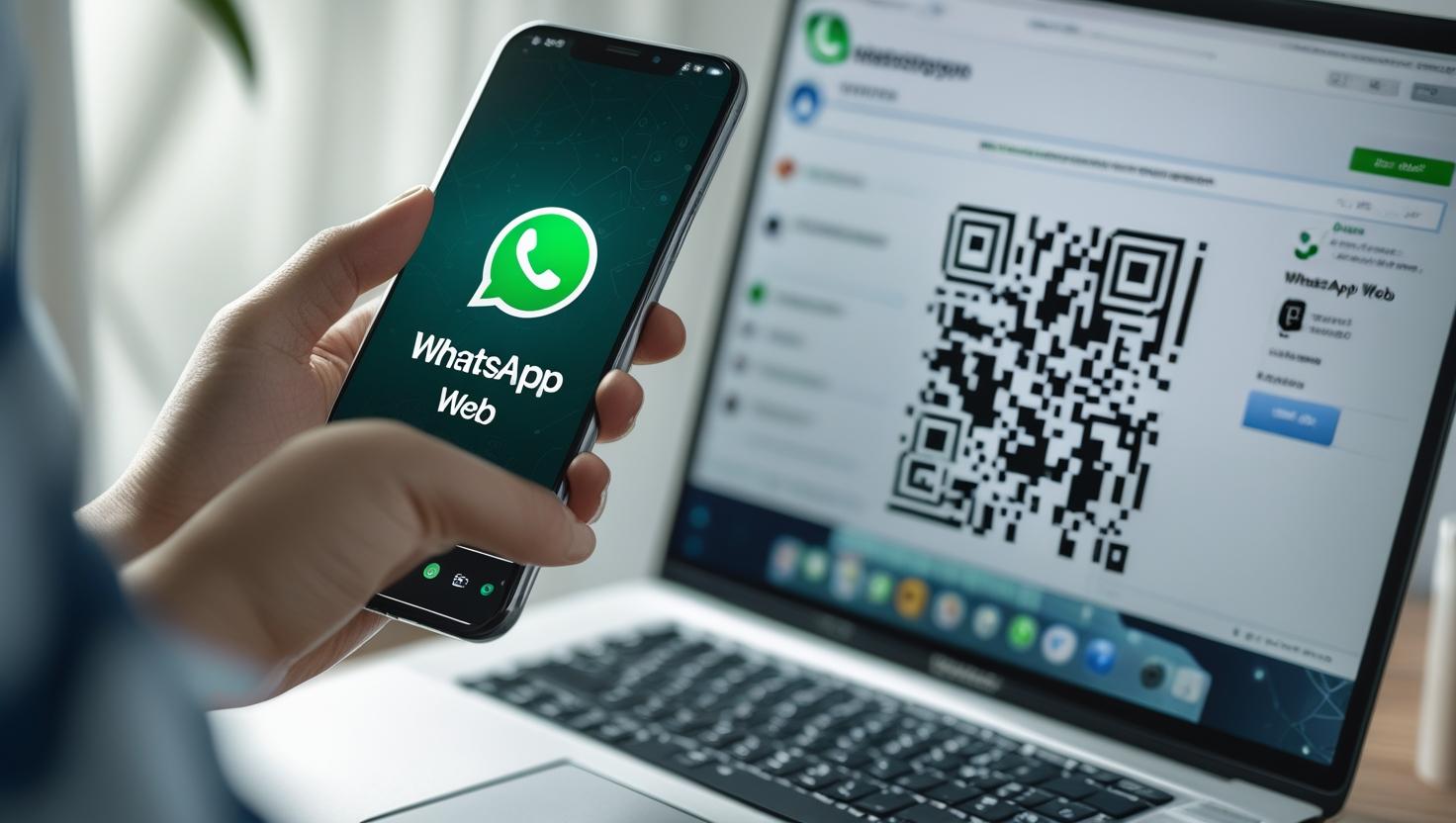How to connect web whatsapp on laptop or pc