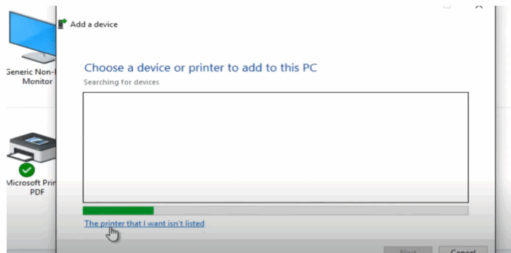 If Your Printer Doesn’t Appear