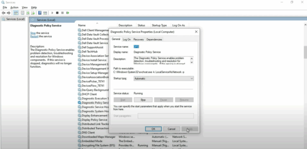 Locate and Configure the Service