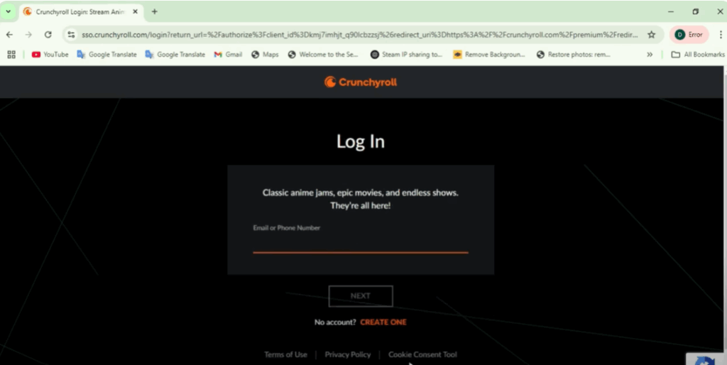 Log In to Your Account
