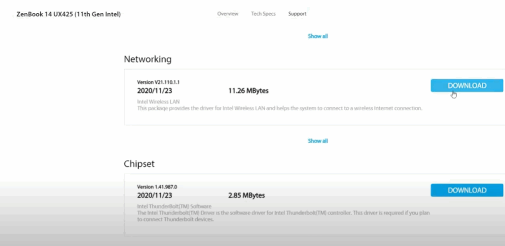 Manually Download Drivers from Manufacturer Website