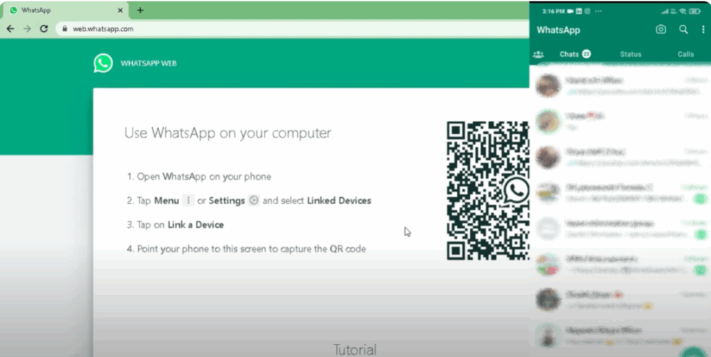 Open WhatsApp on Your Phone