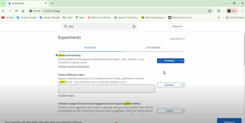 Parallel Downloading