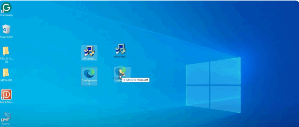 Prepare Installation Folder