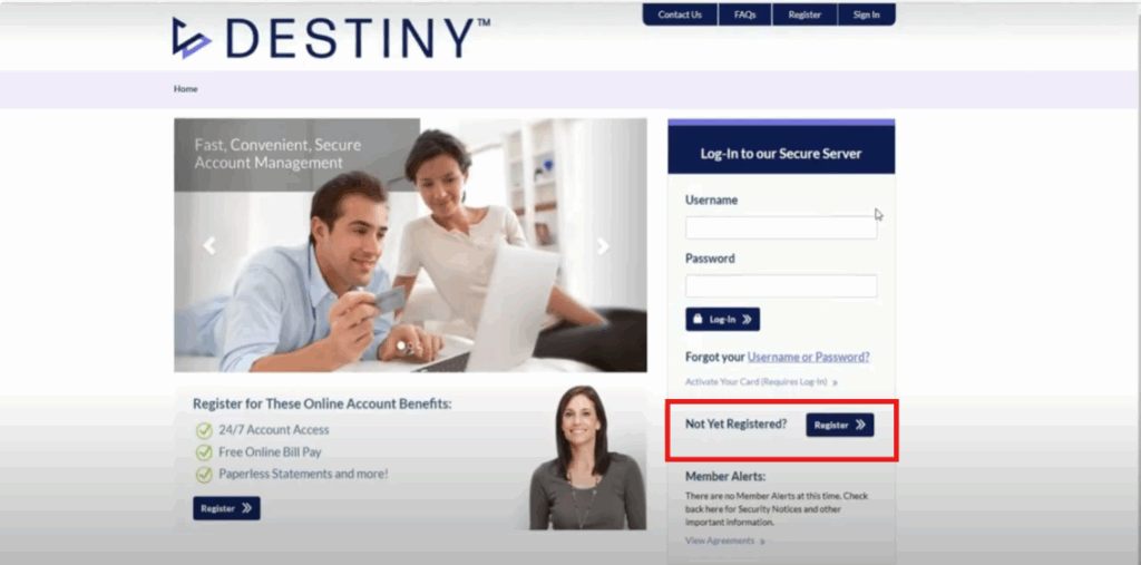 Register Your Account