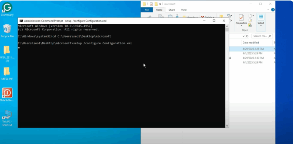 Run Command Prompt