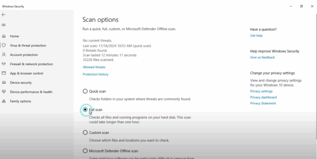 Scan Your Computer for Viruses