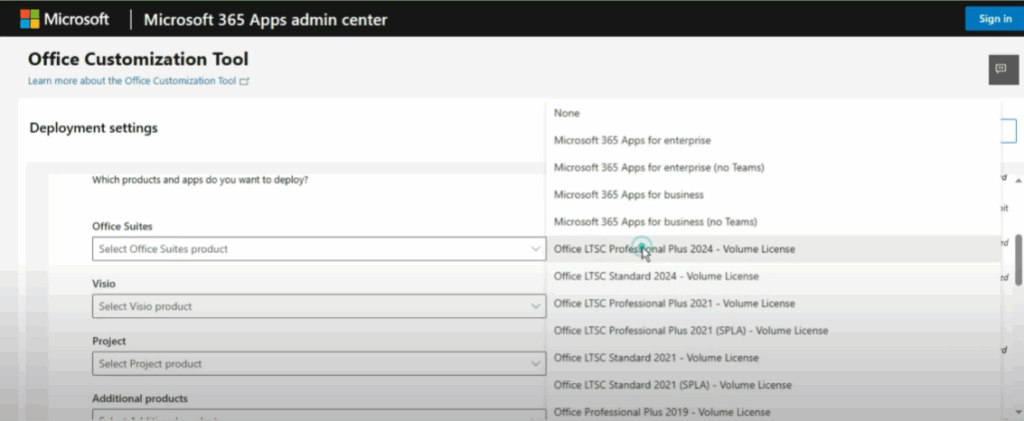 Select Office Edition