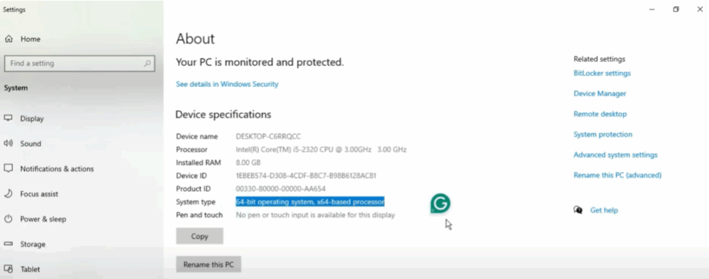 Select Your Architecture