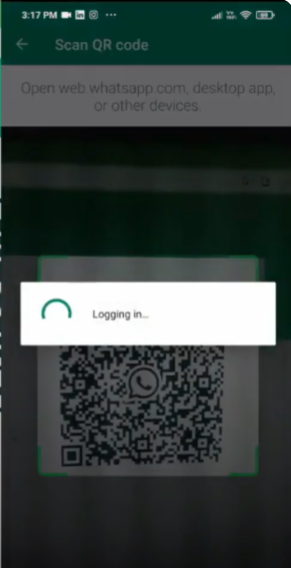 Tap ‘Link a Device’