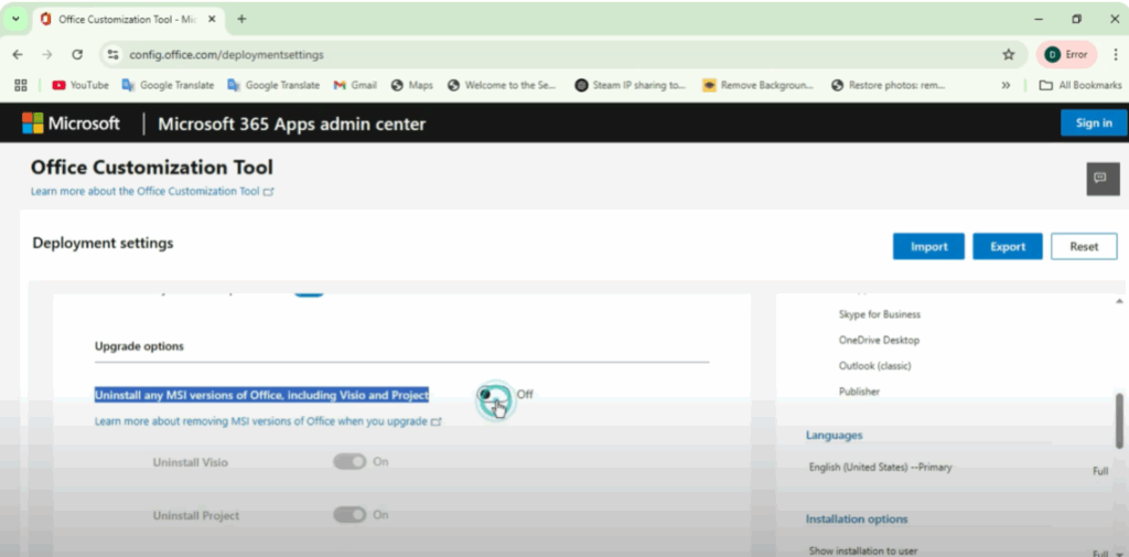 Updates and Upgrades