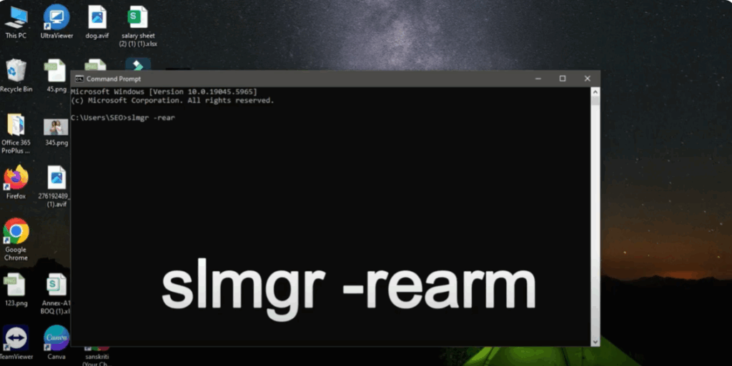Using Command Prompt