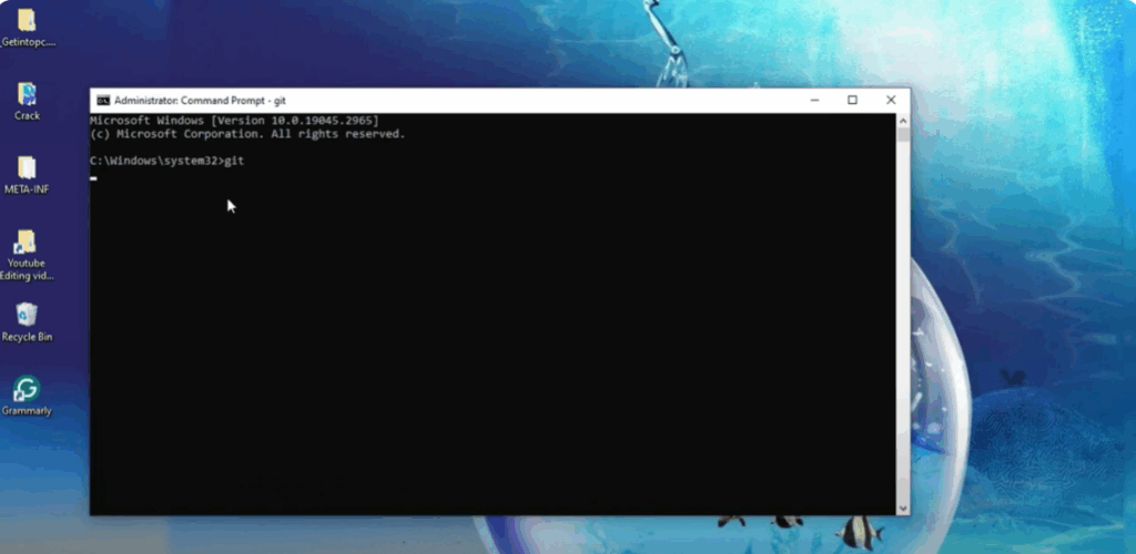 Verify Git Installation