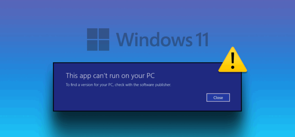 Windows 11 App Not Working