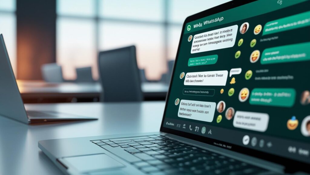 How to connect web whatsapp on laptop or pc