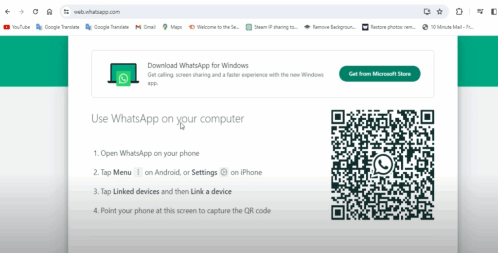 download whatsapp on computer
