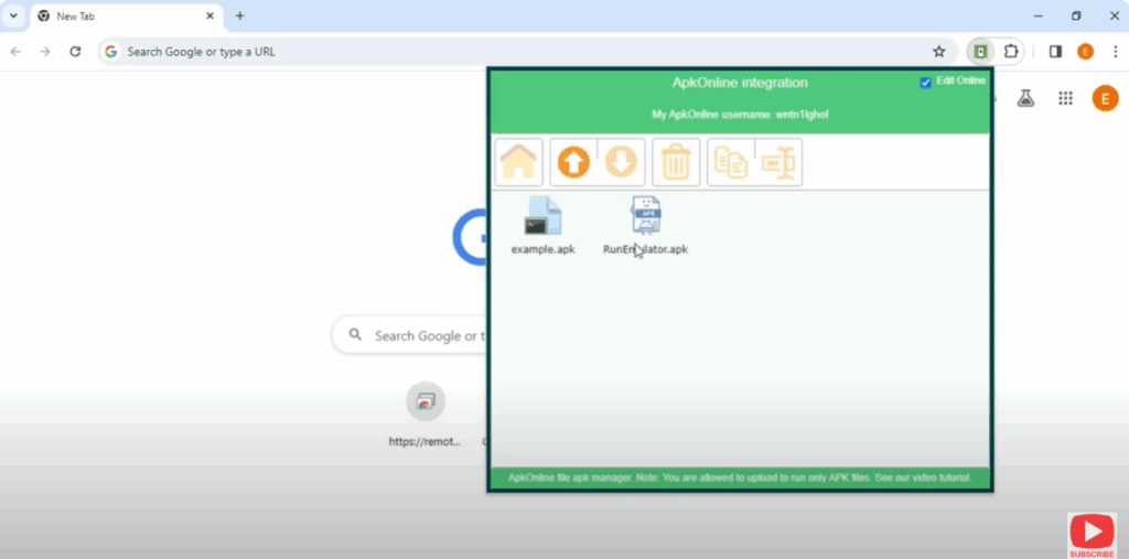 Android Emulator APK File Setup