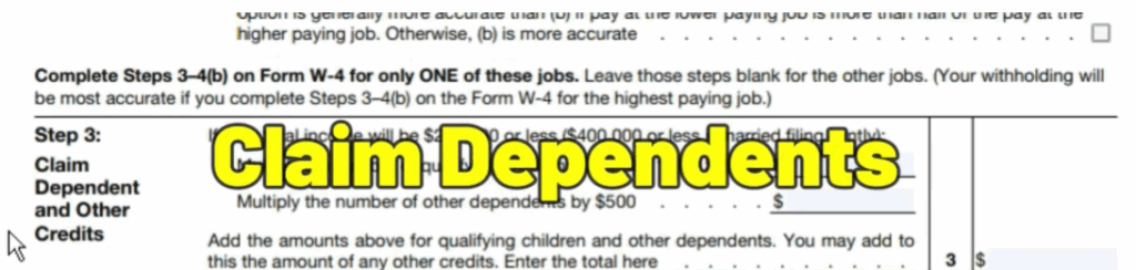 Claim Dependents