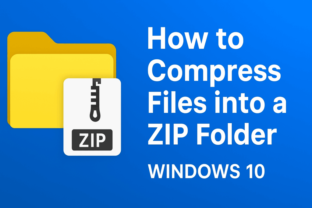 Compress Files into a ZIP Folder