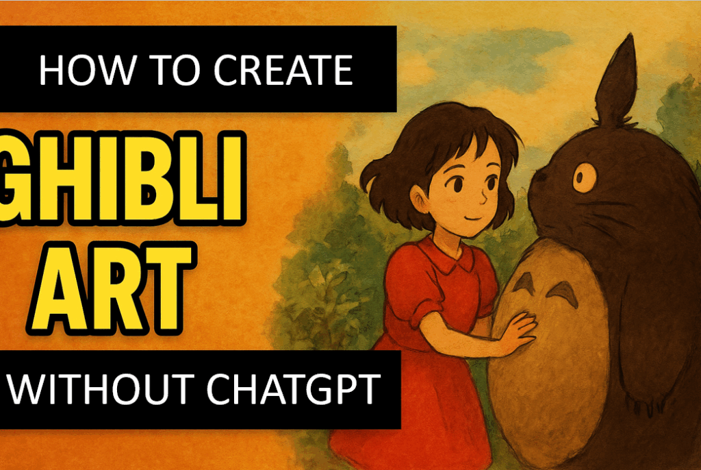 Create Ghibli Art without ChatGpt