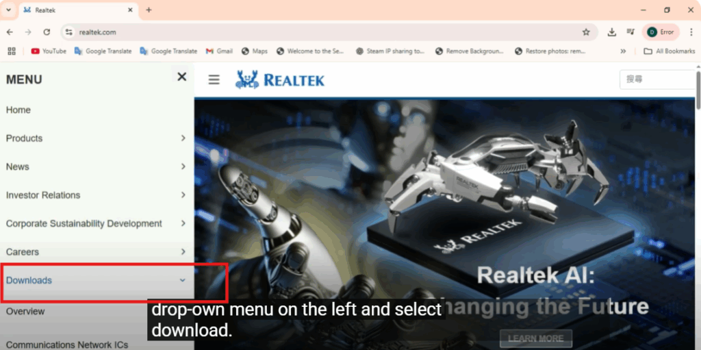 Download Realtech Audio Driver