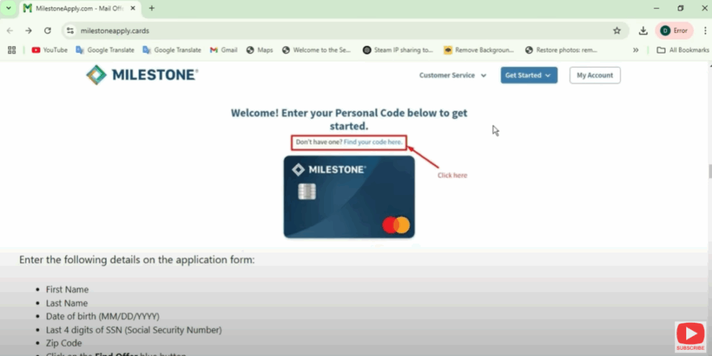 Enter the Activation Code