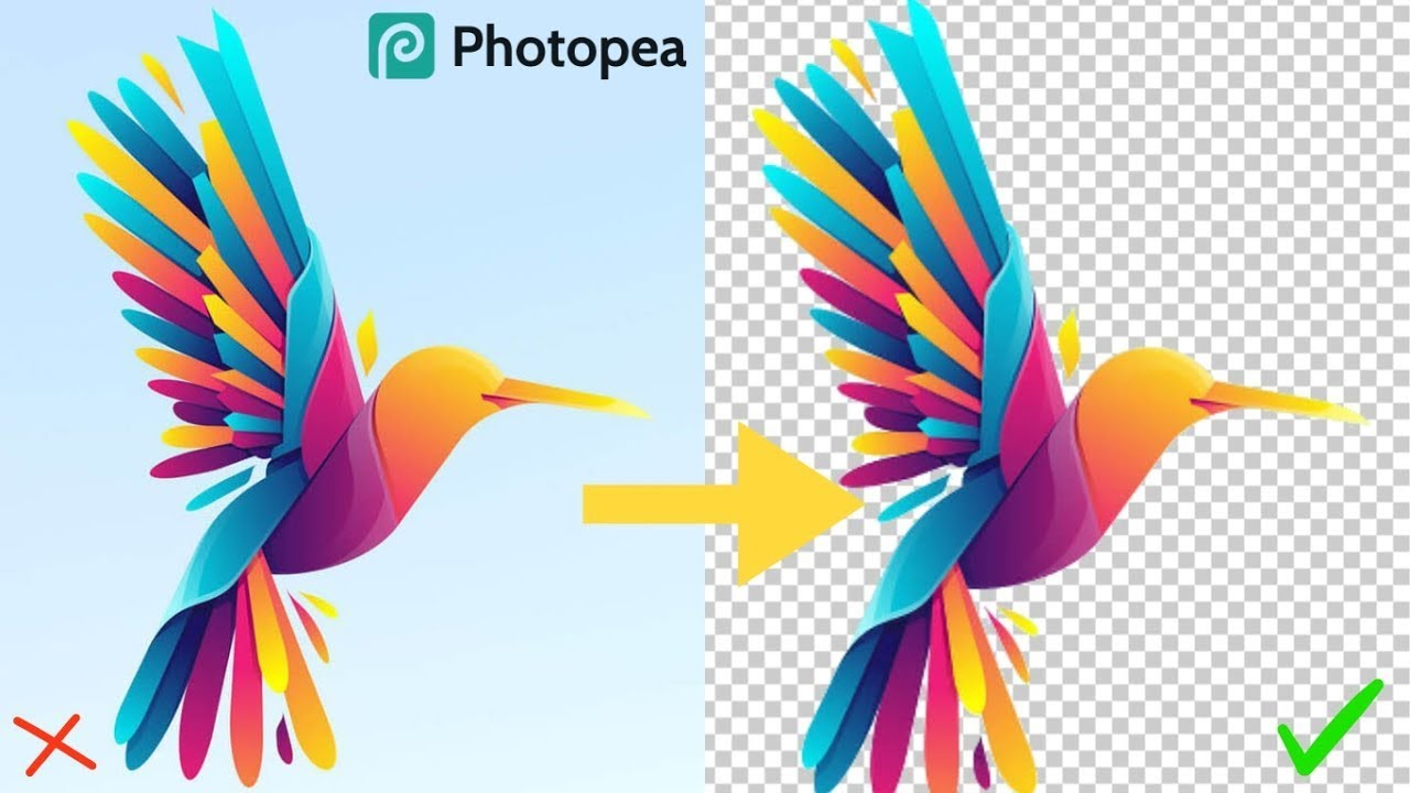 Erase Backgrounds Like a Pro – 100% FREE with Photopea!