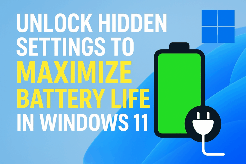 Hidden Settings to Maximize Battery Life