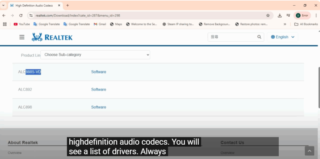 High Definition Audio Codecs