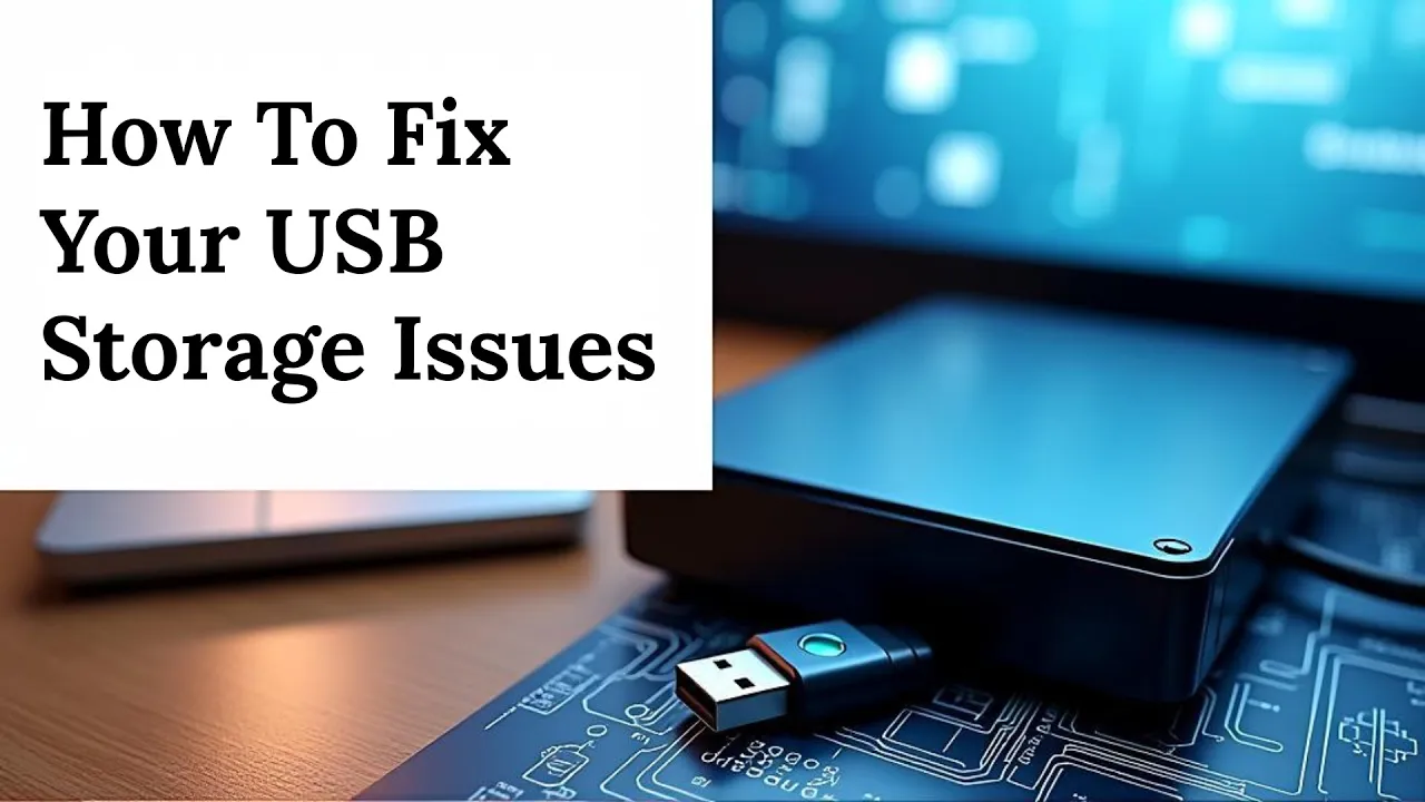 How To Fix A USB Mass Storage Device Problem