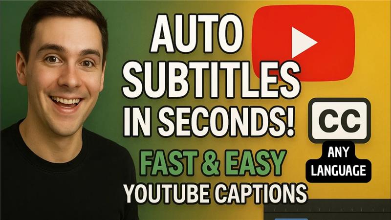 How to Add Auto Subtitles to Your YouTube Videos (Fast &amp; Easy!)