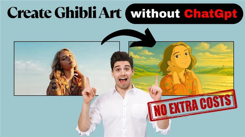 How to Create Ghibli Art without ChatGpt!
