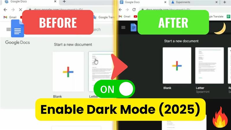 How to Enable Google Docs Dark Mode on PC | 2025 Easy Guide