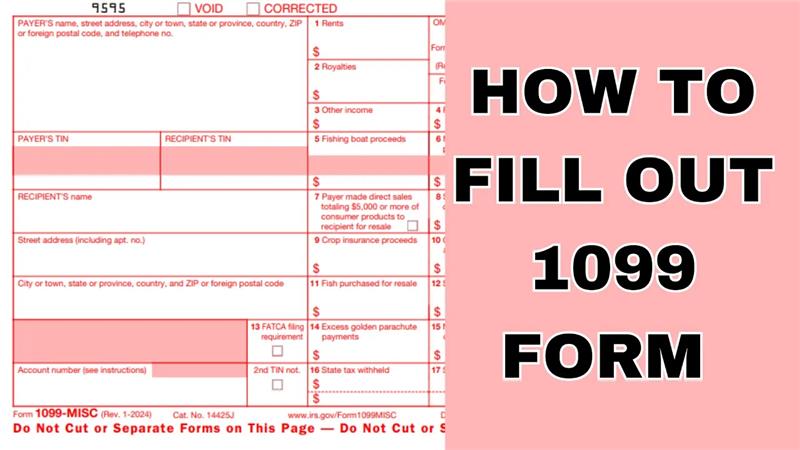 How to Fill Out Your 1099 Form FAST And ACCURATELY In 2025